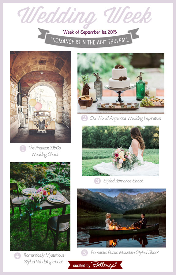 Romance is in the air with fall wedding styled shoots as featured on the Wedding Bistro at Bellenza.