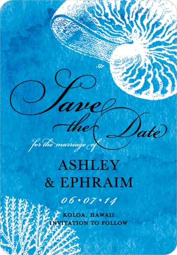 On The Shoreline Save The Dates