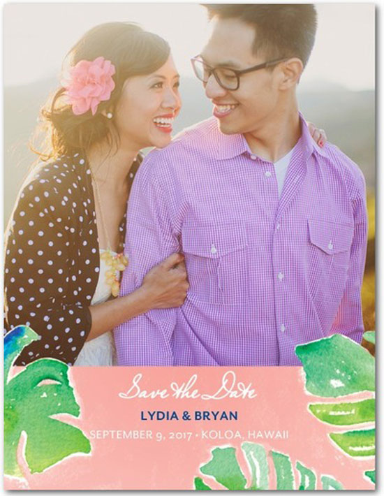Touch of Paradise Save-the-date
