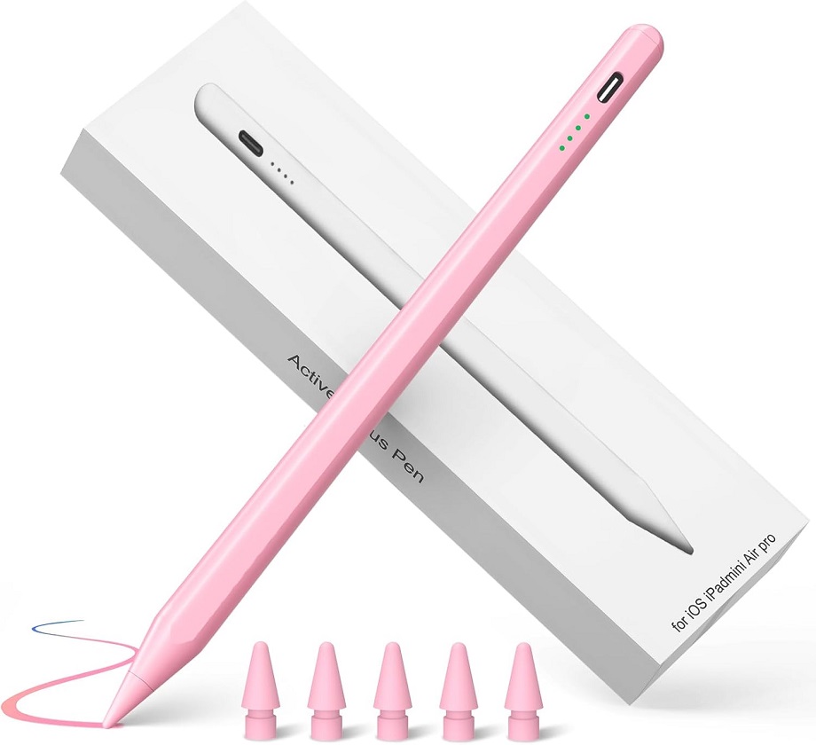 Pink iPad pencil
