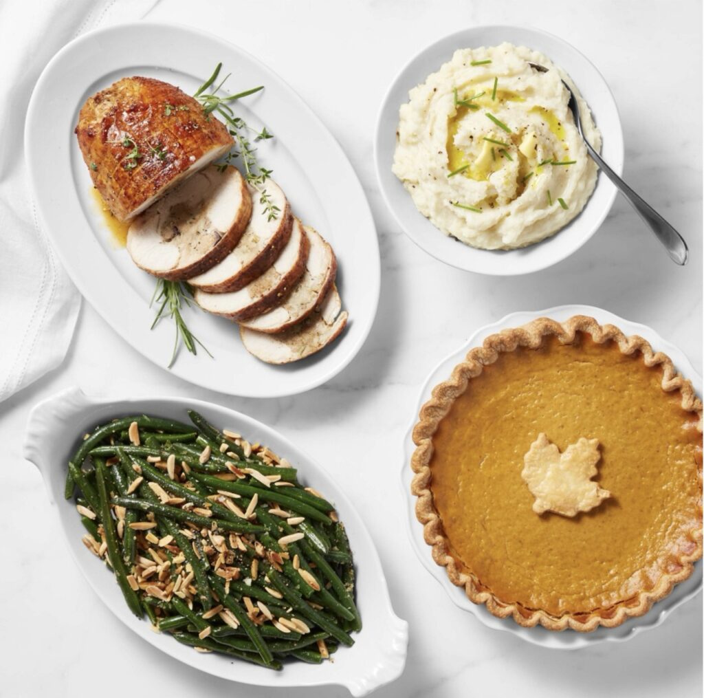 Complete Thanksgiving Stuffed Turkey Breast Dinner - from Williams Sonoma