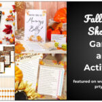 Fall baby shower activities and games