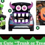 Spooky Cute “Trunk or Treat” Car Decorations for Halloween