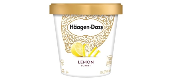 Zesty Lemon Sorbet via Amazon
