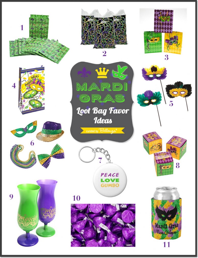 Mardi Gras Loot Bag Ideas for Adults that are Fun!