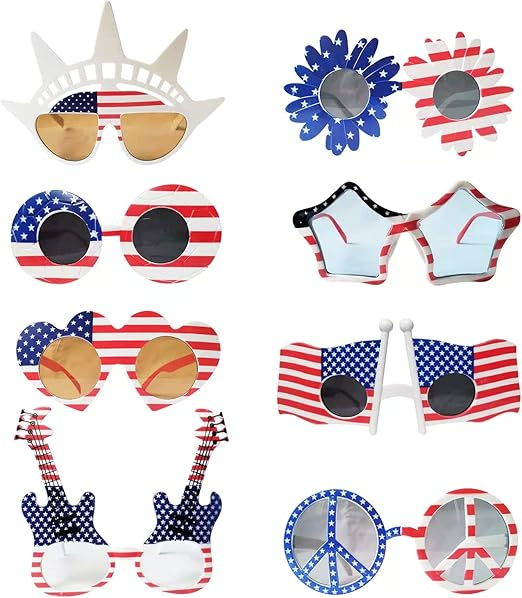Patriotic party favor sunglasses