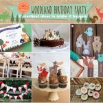 Woodland Party Decorations with the Cutest Critters