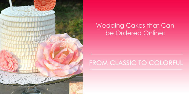 Wedding cakes to buy on the web