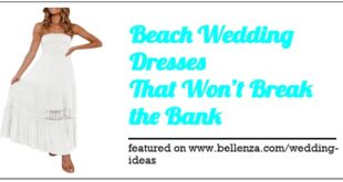 2024 Beach Wedding Dresses that are Budget-friendly