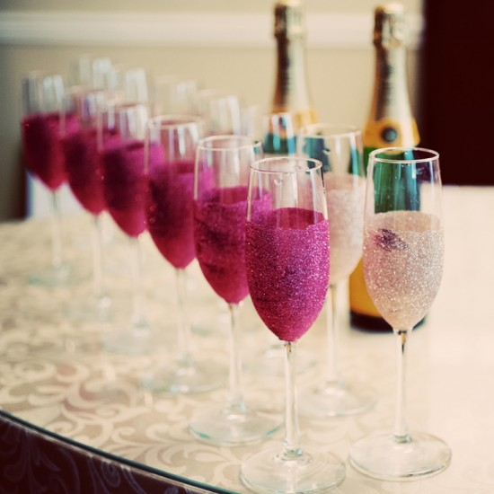 Champagne flutes
